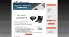 Desktop Screenshot of mobileclassroom.nl