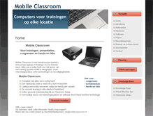 Tablet Screenshot of mobileclassroom.nl
